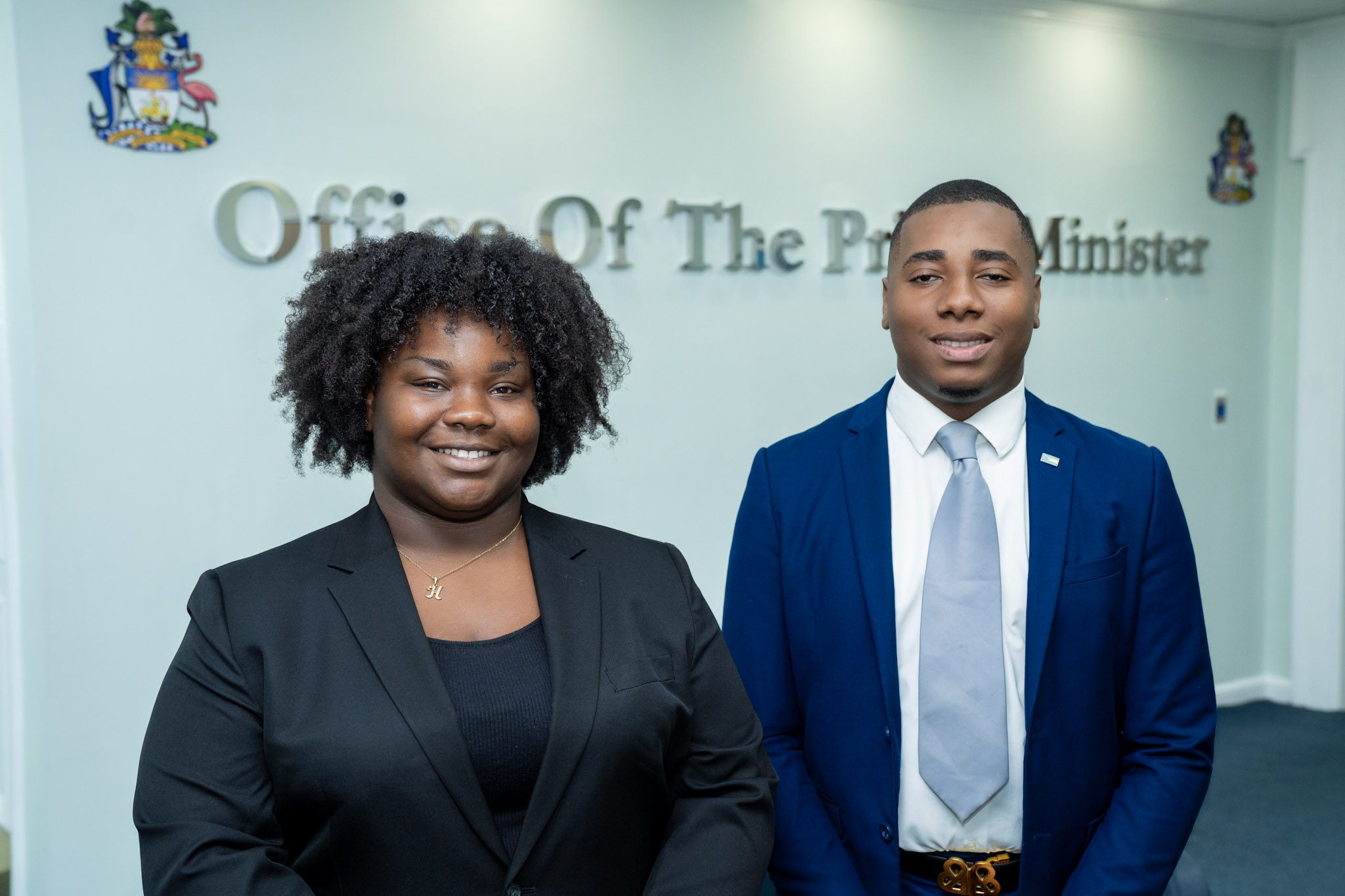 Heather Brockbank Ryan Munnings Bahamas Climate Change Youth Ambassadors 2025-2026